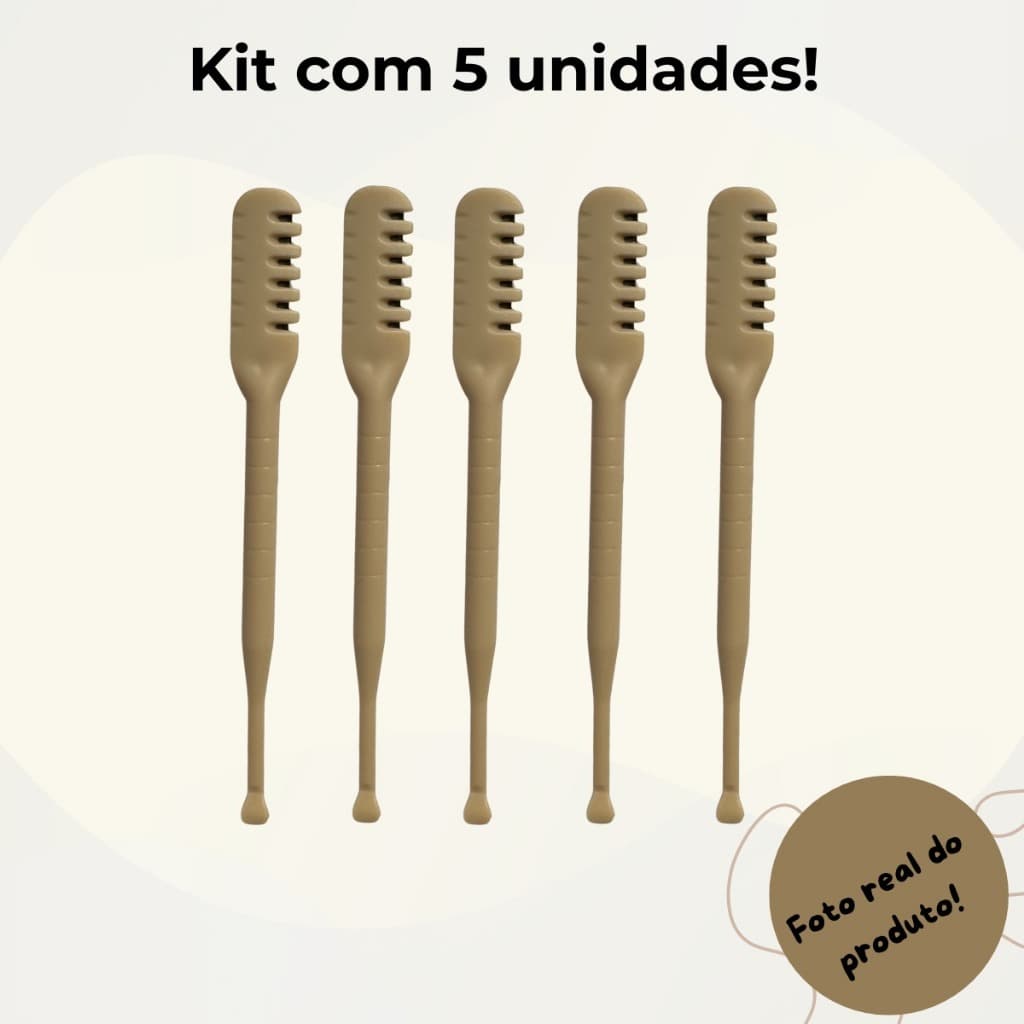 Kit 5 Removedor de Pelos do Nariz Manual – Não Machuca e Não Irrita