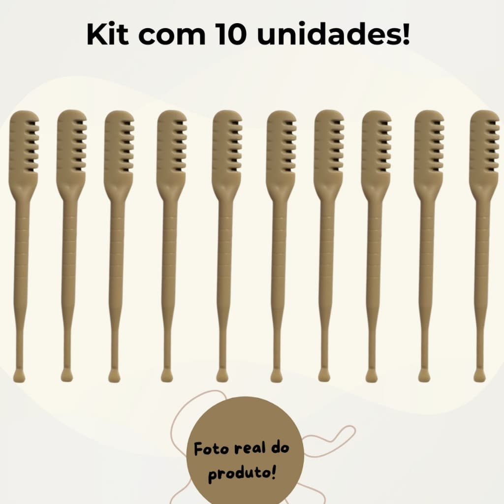 Kit 10 Removedor Portátil de Pelos Nasais e Auriculares – Sem Dor e Reutilizável