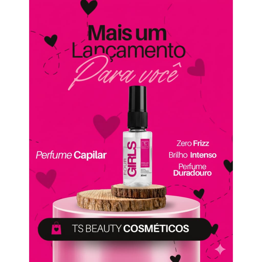 Perfume Capilar Inspiração Angel Nova– TS Beauty Cosméticos | 30 ml