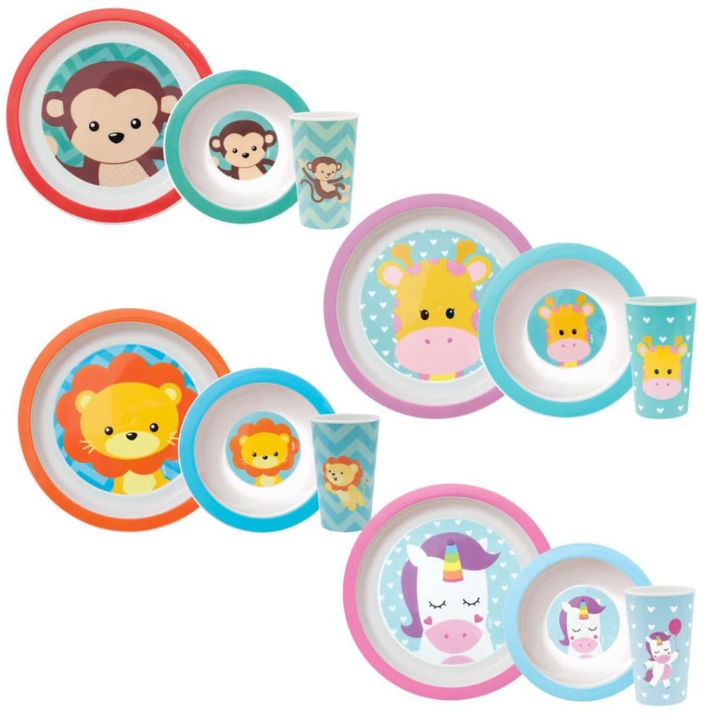 Kit Refeição Infantil Buba Introdução Alimentar Bebê Copo Criança Pratinho Bebe Lanchinho Frutinhas