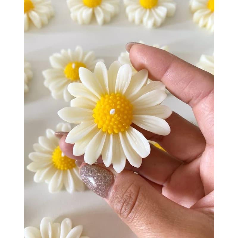vela aromatica Margarida, vela perfumada Margarida, vela lembrancinha, lembrancinha de aniversário