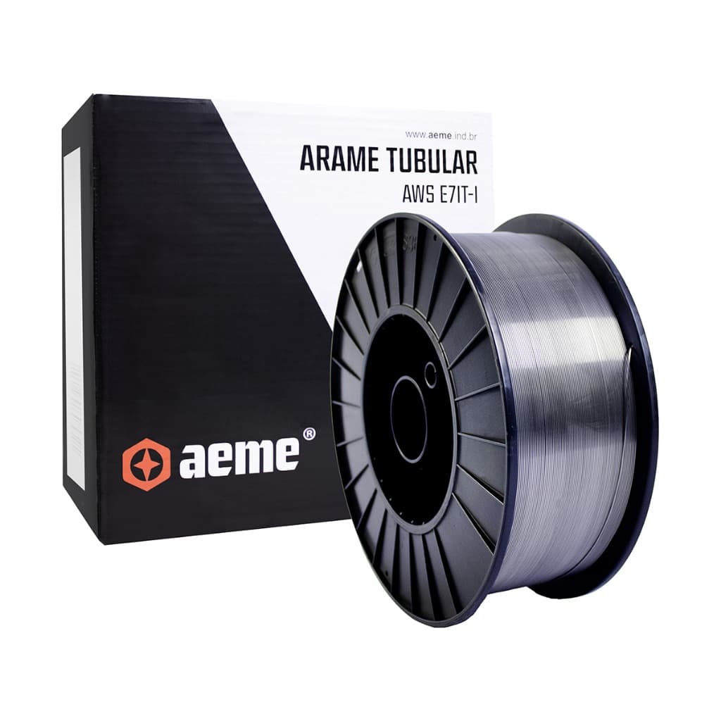 Arame Tubular Aeme AWS E71T-1C 15 Kg
