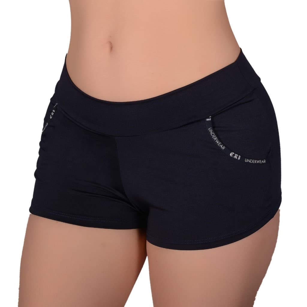 kit 5 shortinho feminino curto