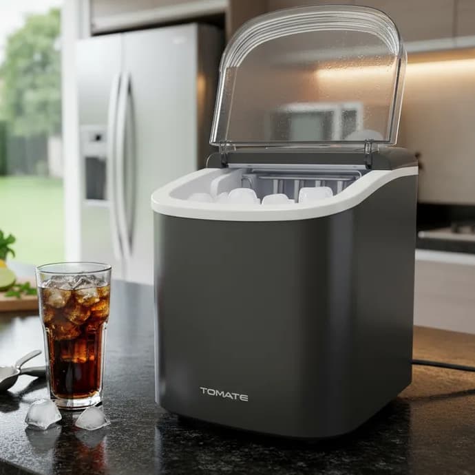 Máquina de Gelo Turbo Ice faz gelo em 6 Minutos por ciclo 220v