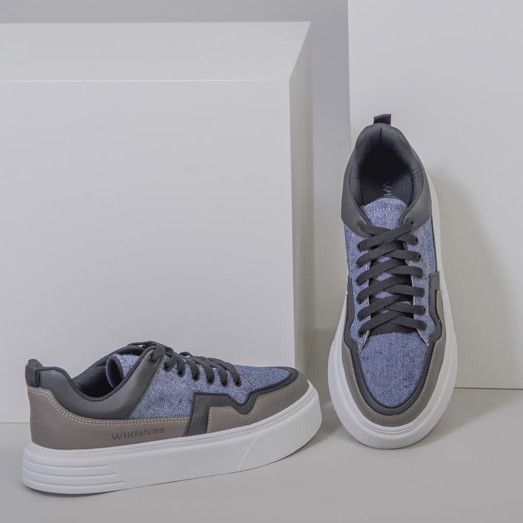 Tênis Feminino Casual Lançamento Moderno Jeans Confortável