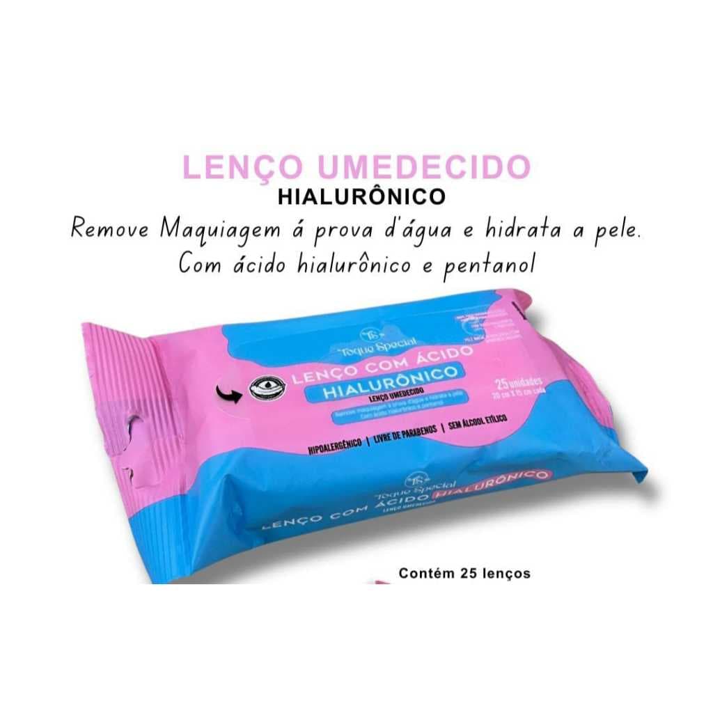lenço umedecido hialuronico 1 unidade