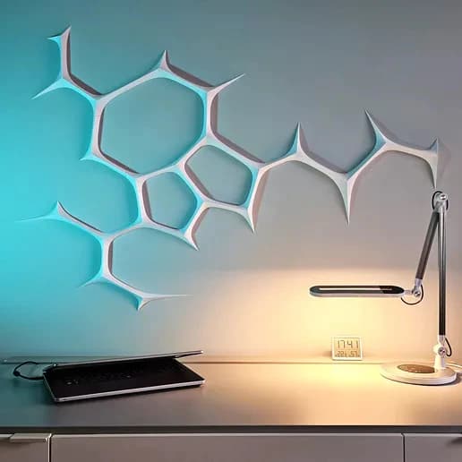 Decoração para Setup/Parede Rede Neural
