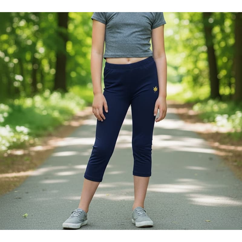 Calças Legging Infantil Reforçada Escolar Suplex Leg