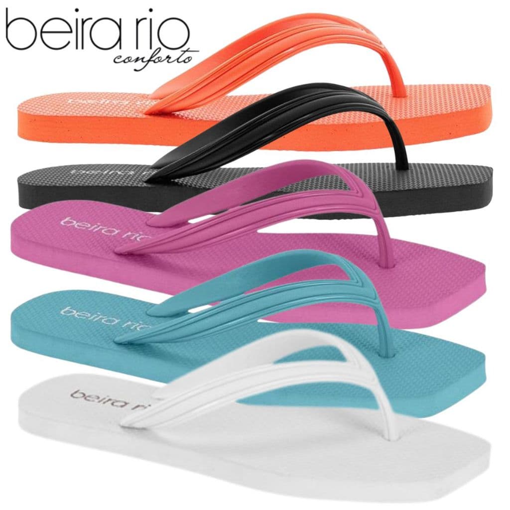 Chinelo Feminino De Dedo Elegante Beira Rio Moda Feminina Casual Leve Original