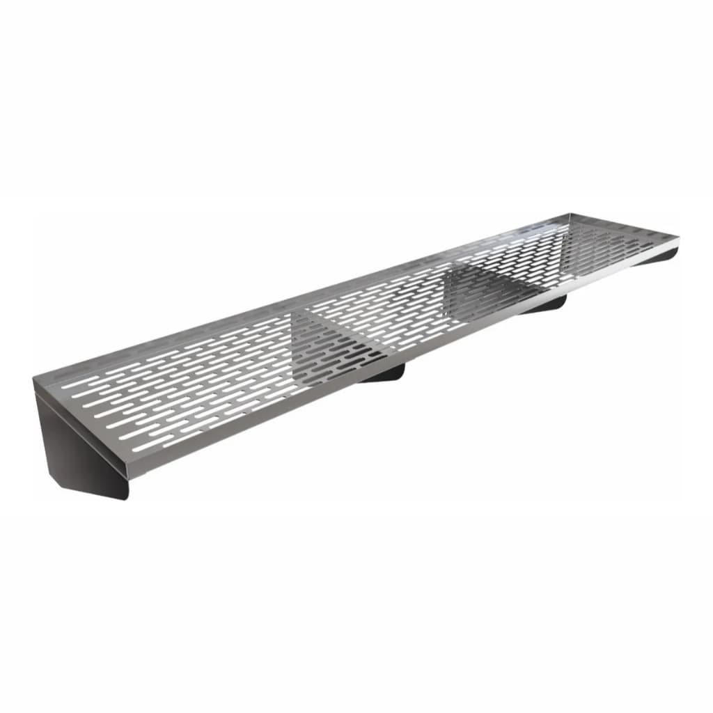Prateleira Escorredor Inox Cozinha Restaurante 120x30cm