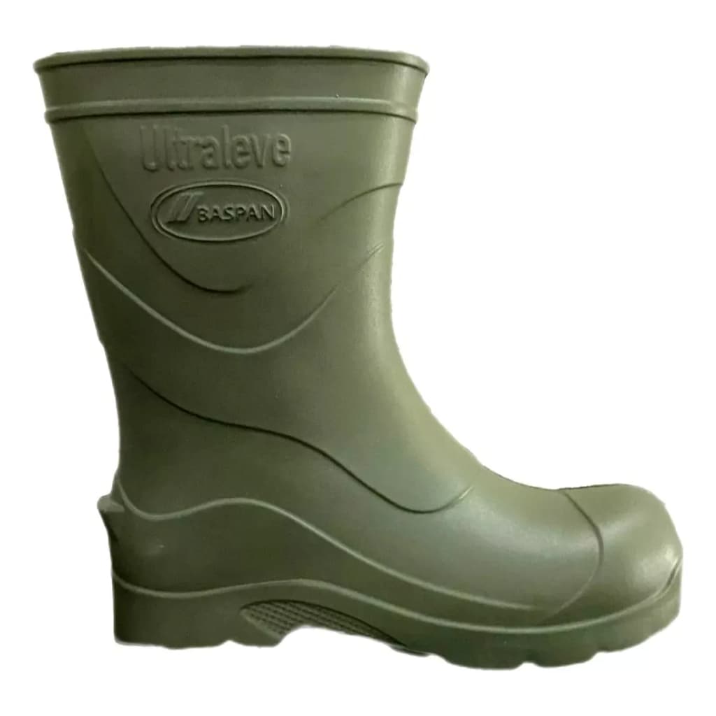 Bota galocha ultraleve verde