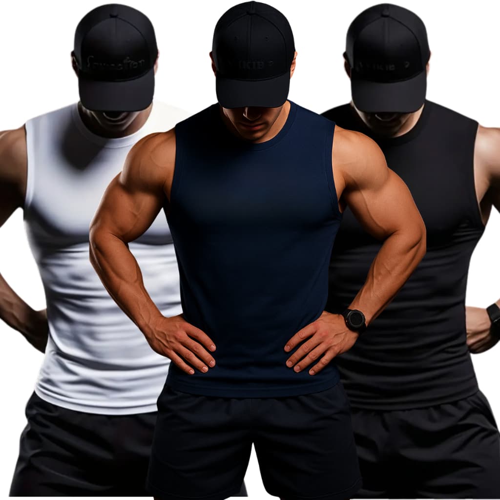 KIT 3 REGATAS DE ACADEMIA TREINO COMPRESSÃO LUTA CORRIDA CAMINHADA