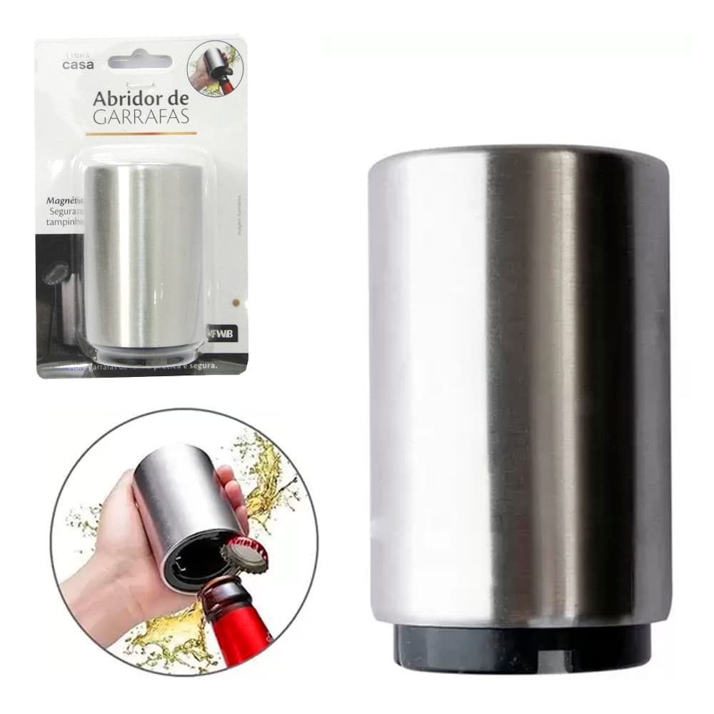 Abridor De Garrafa Magnético Bebidas Refrigerante