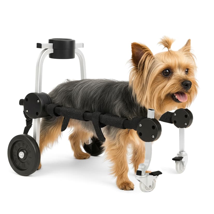 Cadeira 4 Rodas Tamanho PP Cachorro Regulável Deficiente