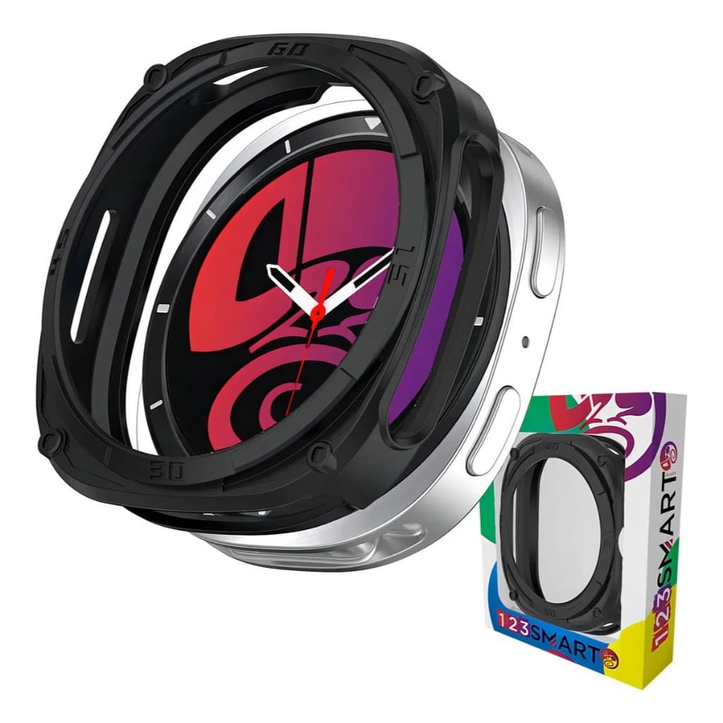 Capa Protetora Emborrachada Sem Película para Samsung Galaxy Watch 8 40mm SM-L320 SM-L325 LTE