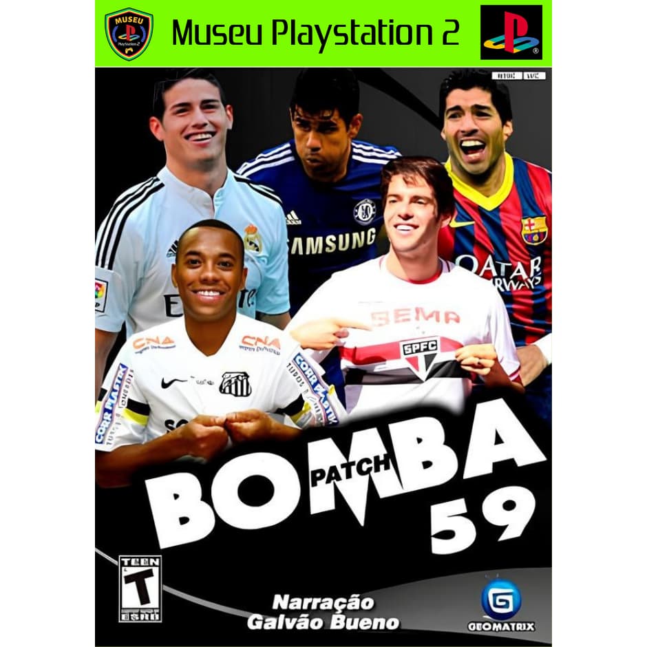 Bomba Patch 59 (JOGO SUPER RARO) - Playstation 2