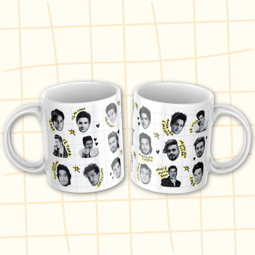 Caneca Luan Santana - Especial 18 anos - Registro Histórico