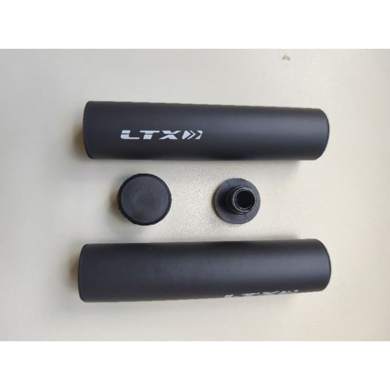 Manopla MTB Silicone LTX manopla silicone preta de bike 130mm manopla guidao bike