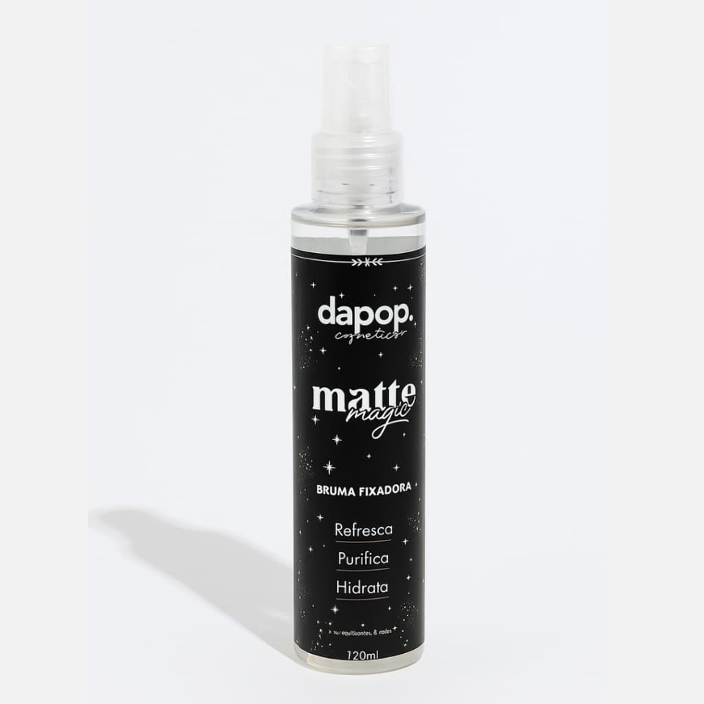 Bruma Fixadora de Maquiagem Hidrata Purifica Refresca MATTE MAGIC - DAPOP