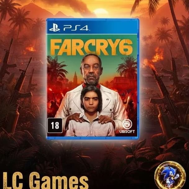 PS5 -  FarCry 6 mídia física Novo