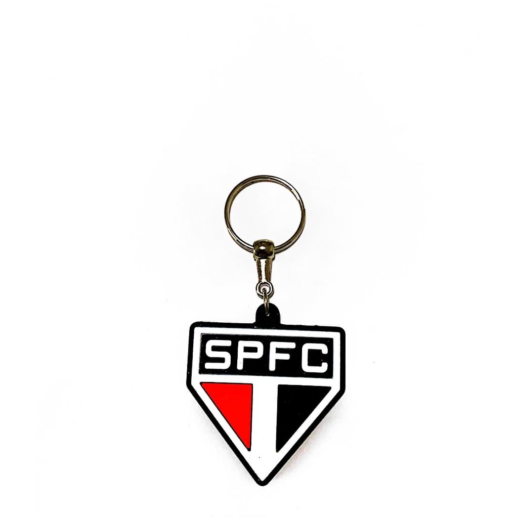 Chaveiro São Paulo Oficial Em Borracha Resistente