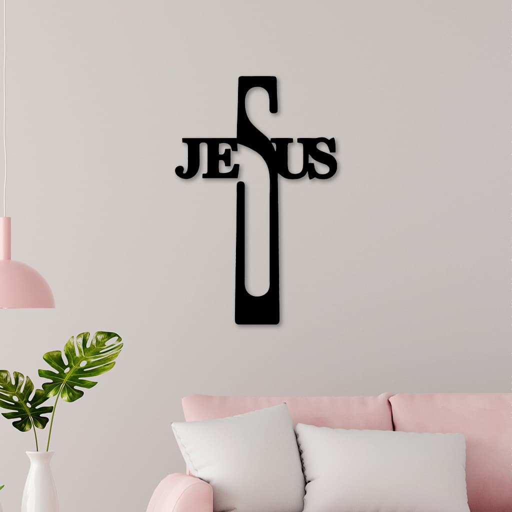 Decoração de Parede Jesus – Quadro Decoração - Modernidade e Estilo para a Sua Sala / Escritório