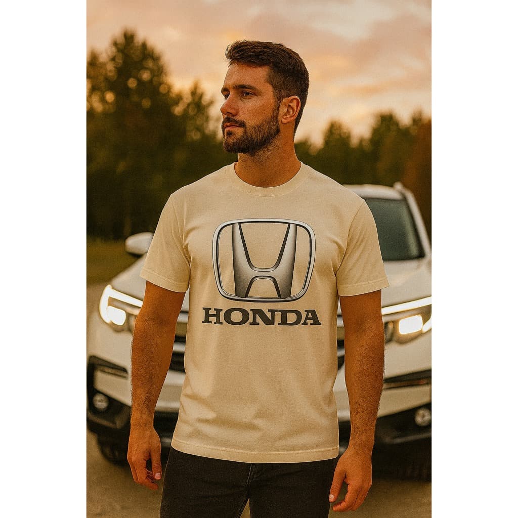 Camiseta Honda Camiseta 100% Algodão Camisa Honda Camiseta Motociclista Camisa Racing