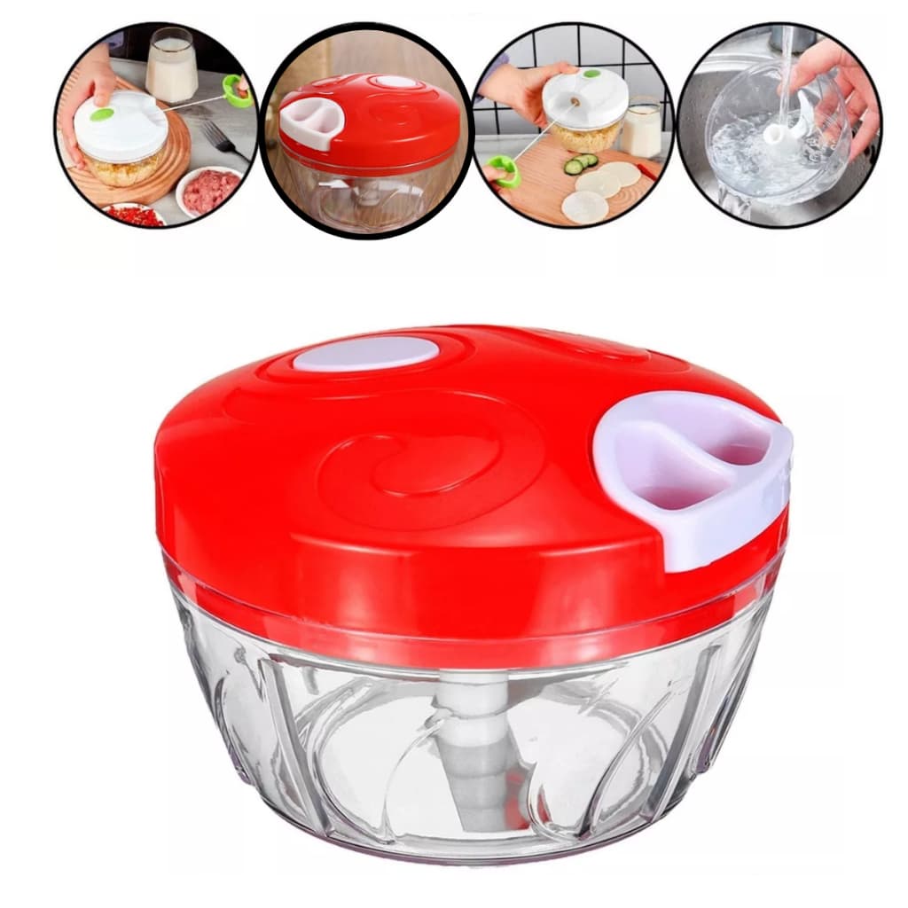 Processador De Alimentos 3 Laminas Manual 400Ml