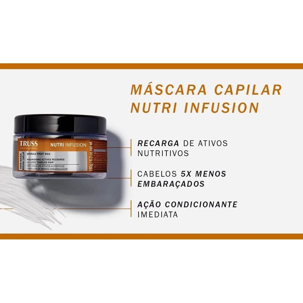Truss Máscara Nutri Infusion 180g