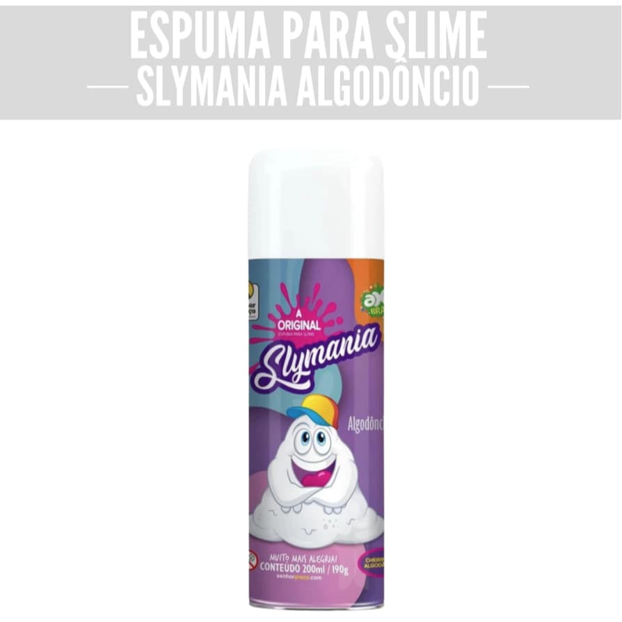 Slymania Algodôncio Espuma Para Slime 200ml