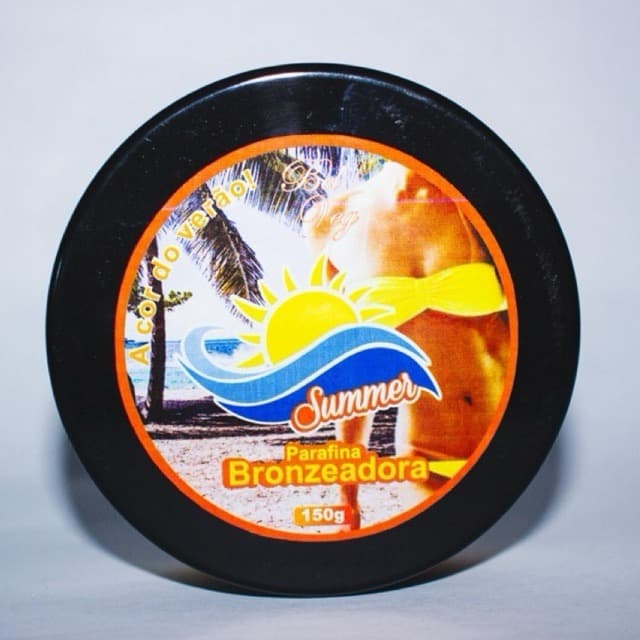 Parafina Bronzeadora Cremosa Acelerador Summer Bronze Bel Veg 150g