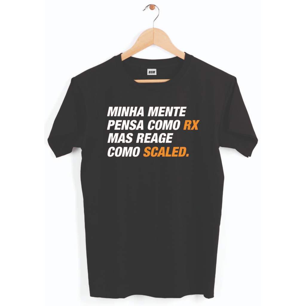 T-shirt Crossfit Frases Mente de RX