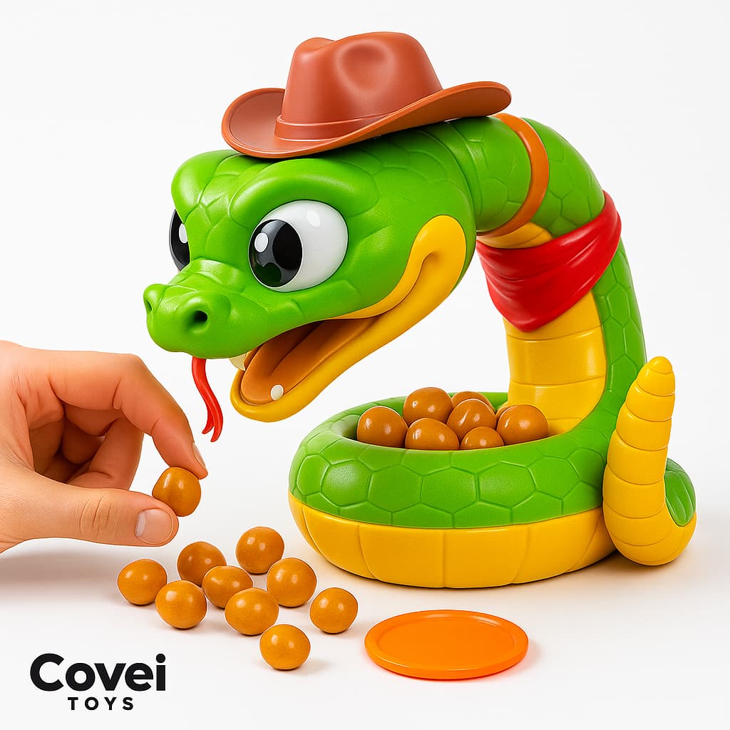 Brinquedo Tesouro da Serpente Pegue o Ouro Jogo Interativo Educativo Divertido Para Criança