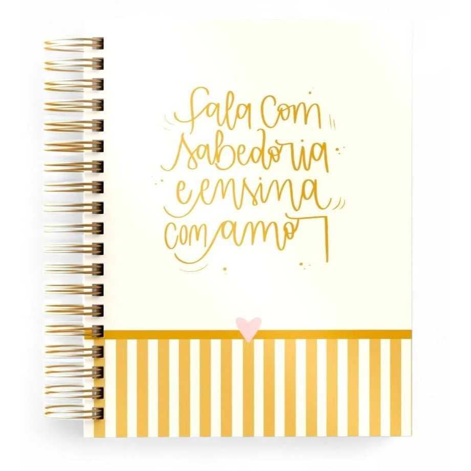 Planner Da Coordenadora Pedagógica -  Tamanho 17x24 cm - Personalizado Com Nome Na Capa