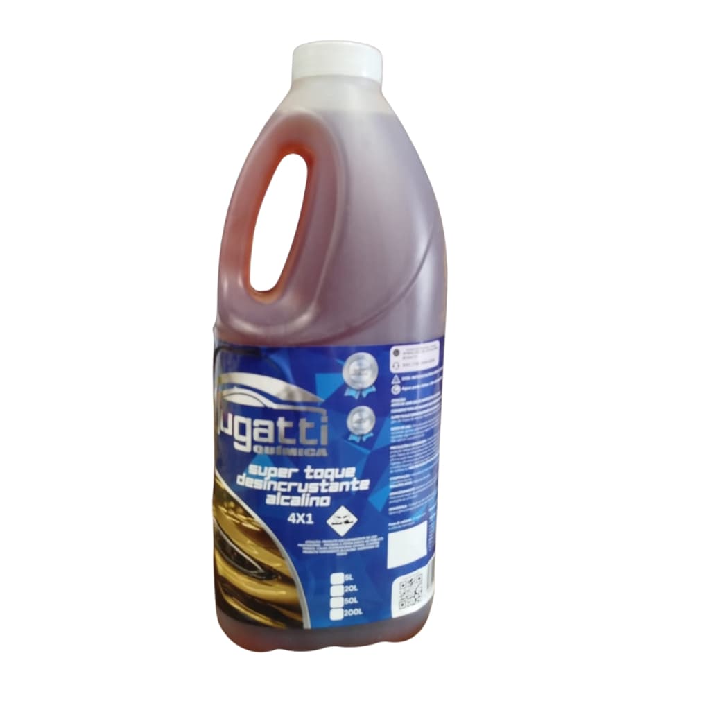Desincrustante Alcalino Super Toque 4x1 Roda Motor Limpeza Pesada 2L