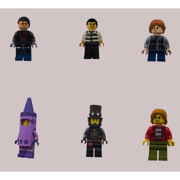 LEGO MINIFIGURAS ORIGINAIS