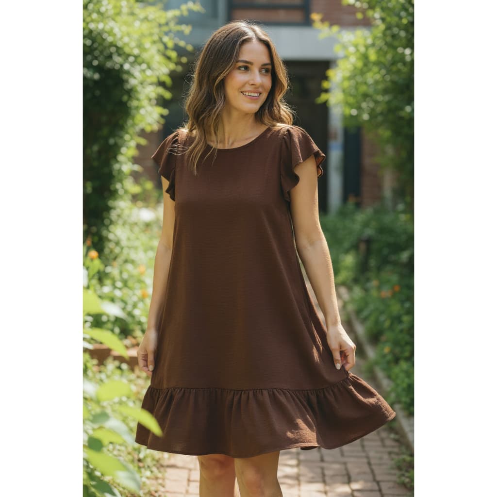vestido plus size midi soltinho tamanho grande e pequeno manga bufante soltinho duna