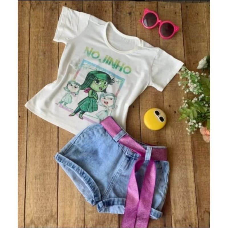 Conjunto Divertidamente Nojinho Menina Infantil
