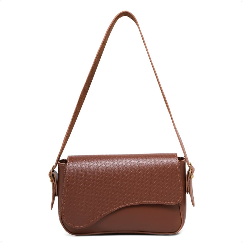 Bolsa Feminina Pequena De Ombro Tiracolo Moda Verao Trançada