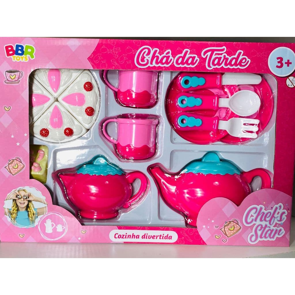 Kit Chá Com Acessórios Tortas Bbr R2966