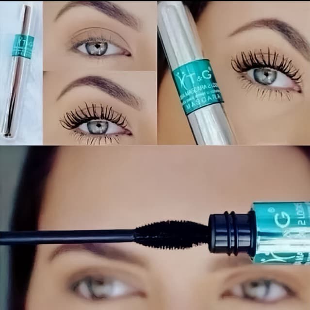 Máscara de Cílios T&G 2 em 1 Volume Intenso e Alongador 4D - Rímel Tango - A prova d'água