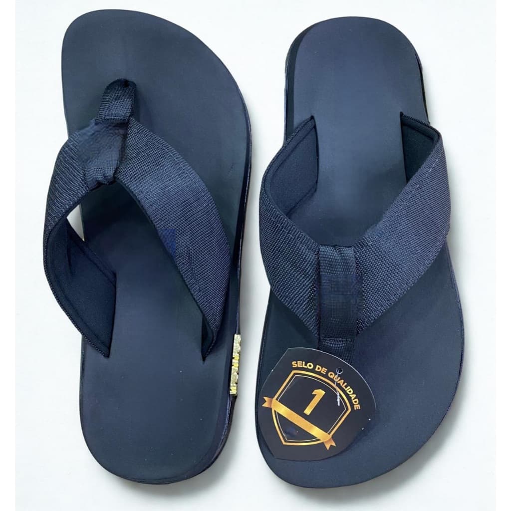 sandalia chinelo kivah pró preto