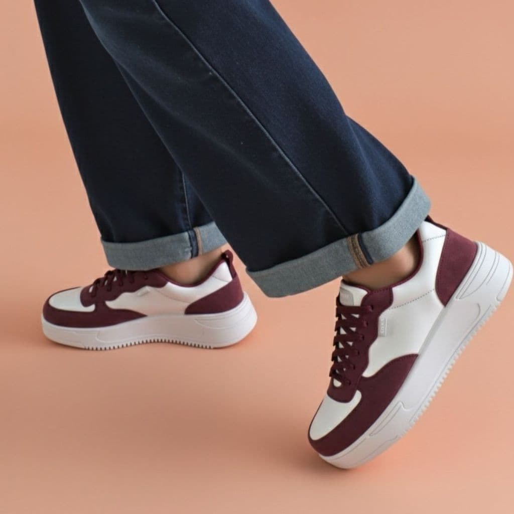 Tenis Feminino Minimalista Casual Moda Feminina Mulher Moderna Caminhada Confortável Leve Dia a Dia