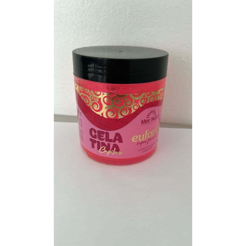 Gelatina Capilar Euforia Super Fixação 500G MAX NUTRI