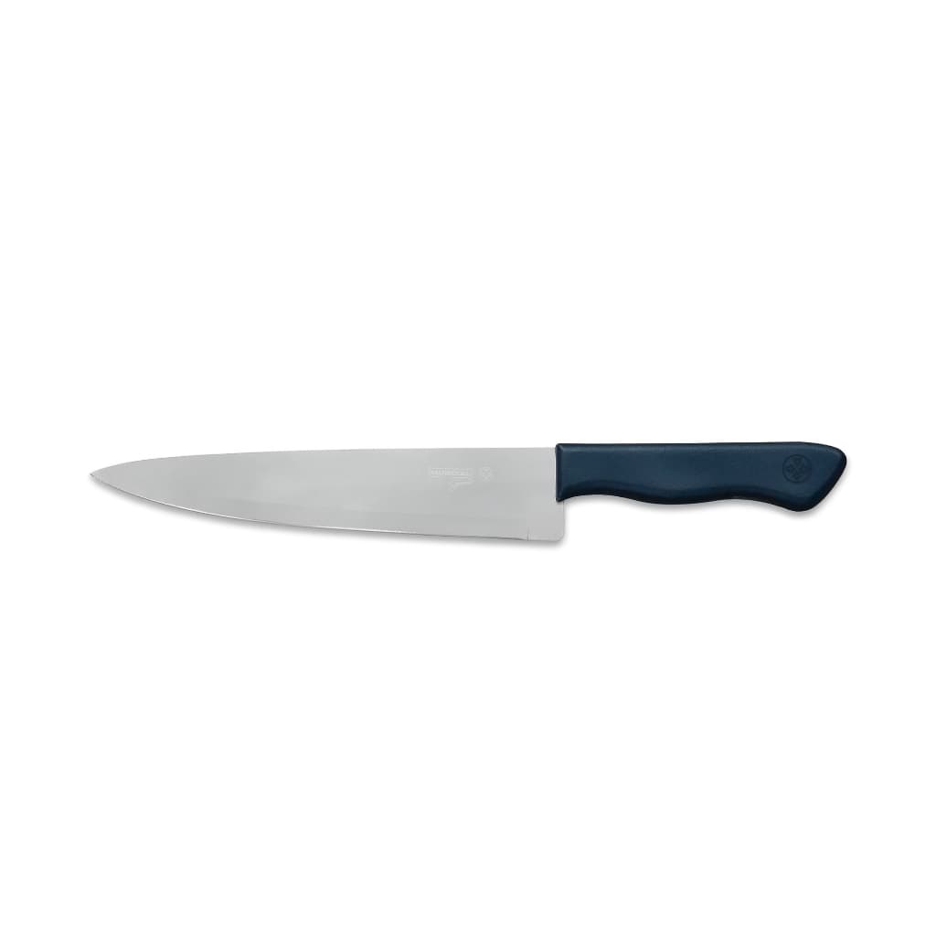 Faca Inox Carne com Cabo Azul 7" - Mundial