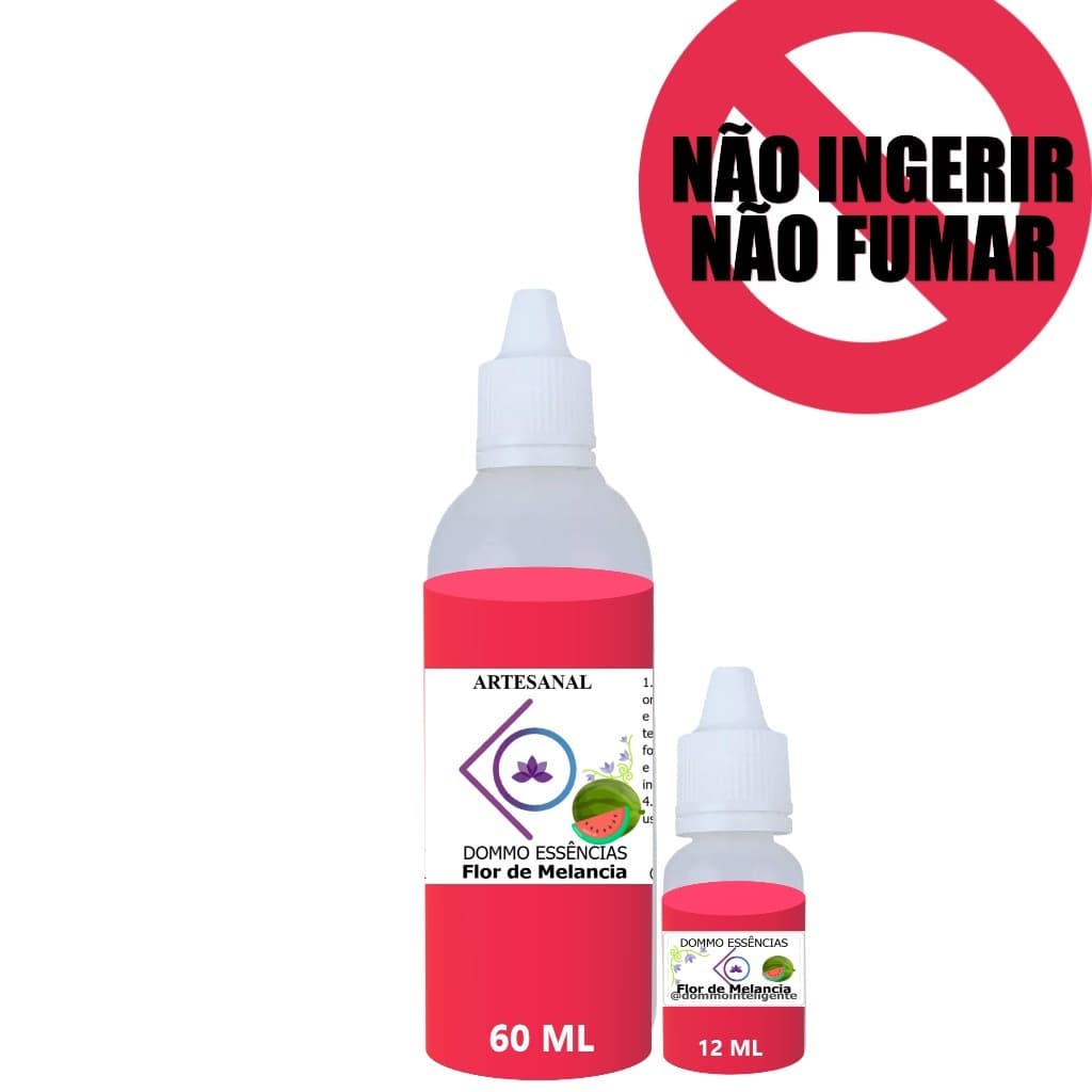 MELANCIA - Essência de 12 e 60 ml CONCENTRADA para Umidificador | Sabonete | Desinfetante | Disufor