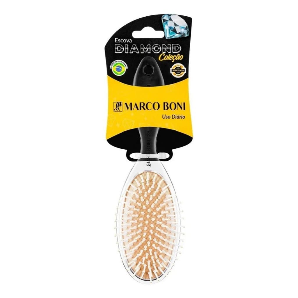 Escova Uso Diario Oval Diamond Marco Boni Ref 7674