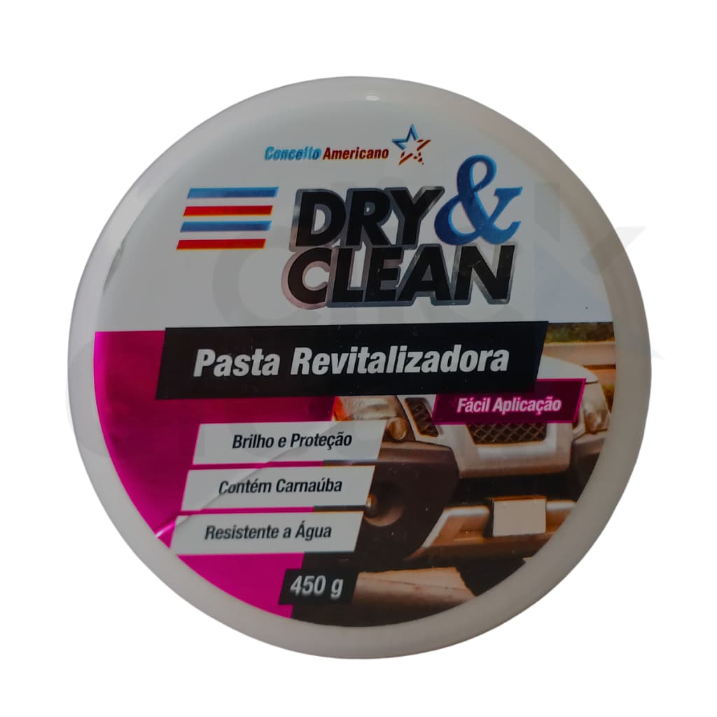 Reparador Restaurador Renovador Revitalizador De Plásticos Automotivo Cera Revitalizadora c/ Espuma -450g