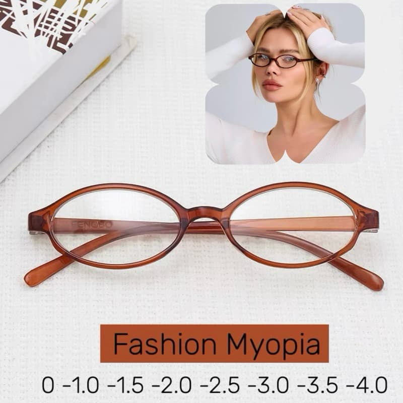 óculos com grau pra longe oculos miopia feminino oval resistente.