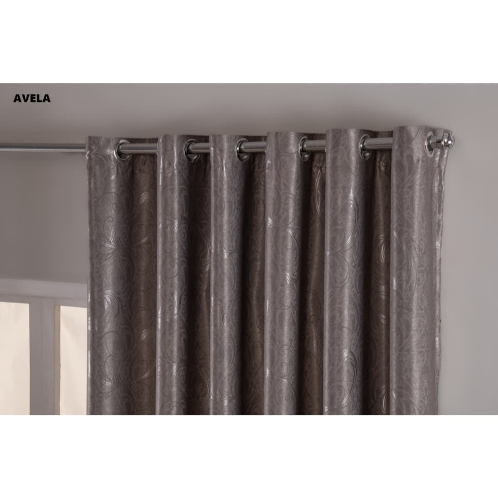 Cortina Blackout Shine Jacquard 70% Luz | Leve Brilho, Elegância e Sofisticação 2,30x3,84m
